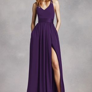 White by Vera Wang Amethyst Dress